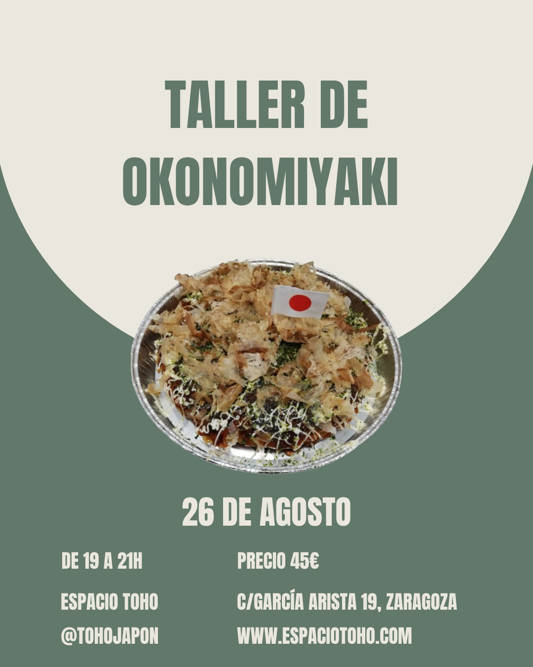 Taller de okonomiyaki