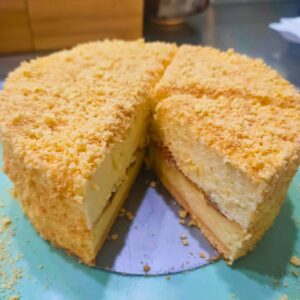 Tarta doble cheesecake
