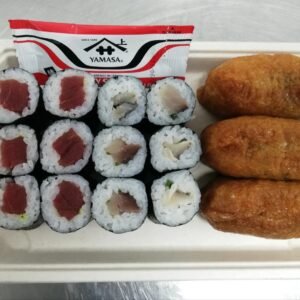 Bandeja 12 makis, tres inari