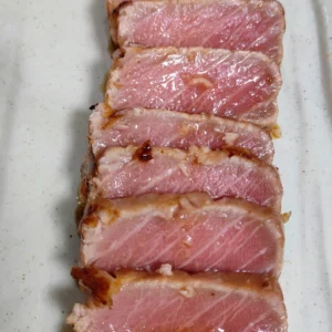 Tataki de atún rojo Baldegó